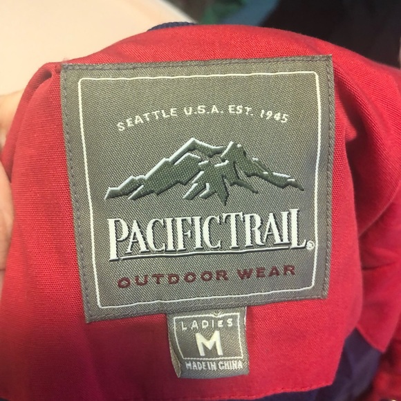 Pacific trail ladies windbreaker raincoat size medium - Picture 5 of 5